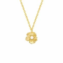 Estella Bartlett New In Petite Pearl Buttercup Pendant