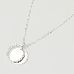 Estella Bartlett Disc Duo Pendant