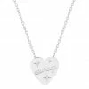 Estella Bartlett Sale Courage Engraved Heart Necklace