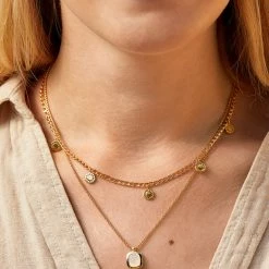 Estella Bartlett Sun Charms Necklace New In