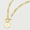 Estella Bartlett Star Coin T-Bar Chain New In