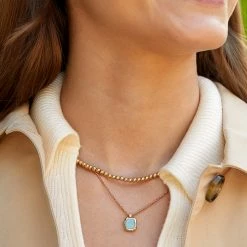 Estella Bartlett Beaded Chain Necklace