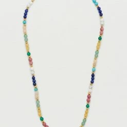 Estella Bartlett Gemstone Beaded Necklace New In