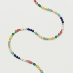 Estella Bartlett Gemstone Beaded Necklace New In