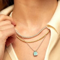 Estella Bartlett New In Chunky Rope Chain Necklace