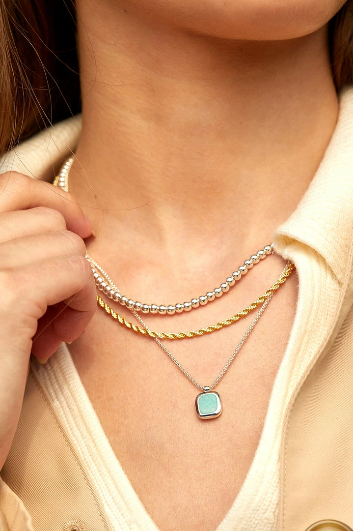 Estella Bartlett New In Chunky Rope Chain Necklace 2 Estella Bartlett New In Chunky Rope Chain Necklace