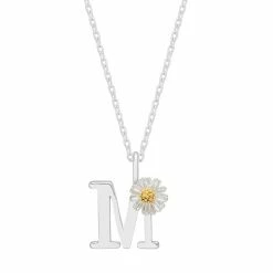 Estella Bartlett Wildflower Initial Pendant New In 8 Estella Bartlett Wildflower Initial Pendant New In