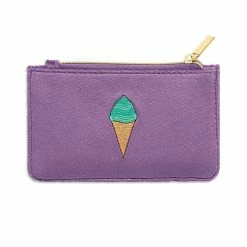 Estella Bartlett Embroidered Ice Cream Card Purse