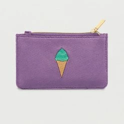 Estella Bartlett Embroidered Ice Cream Card Purse