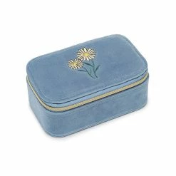 Estella Bartlett New In Embroidered Daisy Mini Jewellery Box