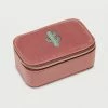 Estella Bartlett Embroidered Cactus Mini Jewellery Box