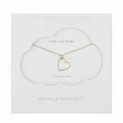 Estella Bartlett Open Heart Necklace Jewellery