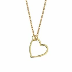Estella Bartlett Open Heart Necklace Jewellery