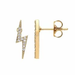 Estella Bartlett Lightning Bolt Earrings Best Sellers