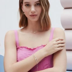 Estella Bartlett Wildflower Drop Hoop Earrings Best Sellers