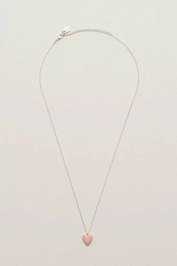 Estella Bartlett Enamel Heart Necklace 5 Estella Bartlett Enamel Heart Necklace