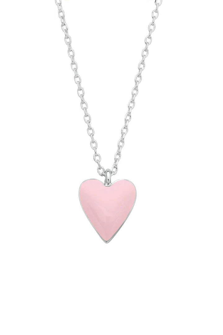 Estella Bartlett Enamel Heart Necklace 4 Estella Bartlett Enamel Heart Necklace