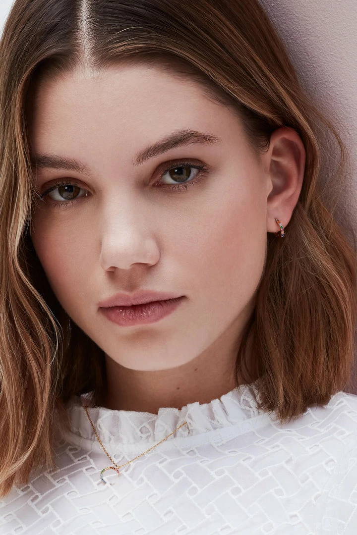 Estella Bartlett Sale CZ Rainbow Moon Necklace 9 Estella Bartlett Sale CZ Rainbow Moon Necklace