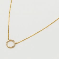 Estella Bartlett Circle CZ Necklace