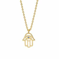 Estella Bartlett Hamsa Hand Necklace