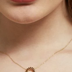 Estella Bartlett Modern Flower Necklace