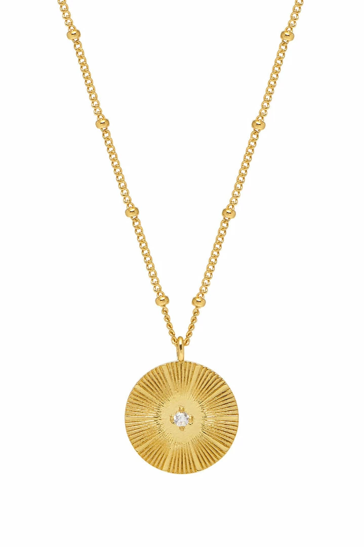 Estella Bartlett Sale Linear Disc CZ Necklace 9 Estella Bartlett Sale Linear Disc CZ Necklace