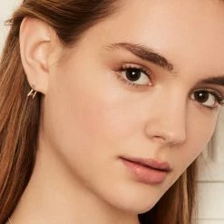 Estella Bartlett Jewellery Open Star Hoop Earrings