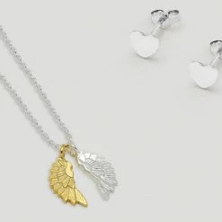 Estella Bartlett Wings Necklace And Heart Earrings Gift Set Sale 9 Estella Bartlett Wings Necklace And Heart Earrings Gift Set Sale
