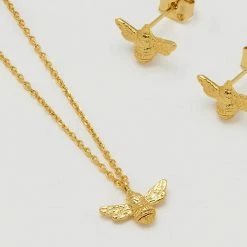 Estella Bartlett Bee Necklace And Bee Earrings Gift Set