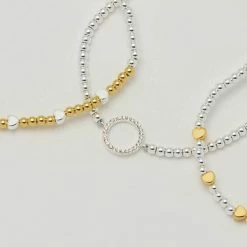 Estella Bartlett CZ Circle Bracelet Trio Gift Set Sale