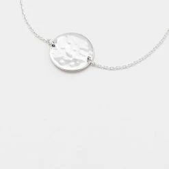 Estella Bartlett Hammered Disc Bracelet