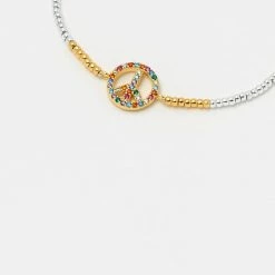 Estella Bartlett Rainbow Peace Louise Bracelet Sale