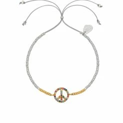 Estella Bartlett Rainbow Peace Louise Bracelet Sale