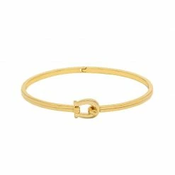 Estella Bartlett Lucky Horseshoe Hook Bangle Jewellery