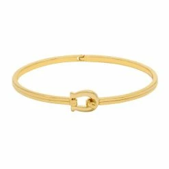 Estella Bartlett Lucky Horseshoe Hook Bangle Jewellery
