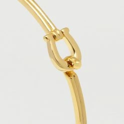 Estella Bartlett Lucky Horseshoe Hook Bangle Jewellery