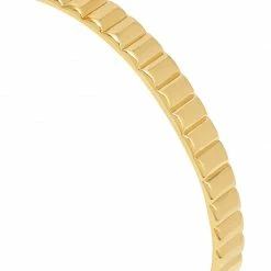 Estella Bartlett Textured Open Cuff Bangle Jewellery