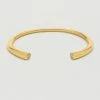 Estella Bartlett Open Cuff Bangle With Heart CZ Detail