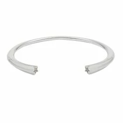 Estella Bartlett Jewellery Open Cuff Bangle With Star CZ Detail