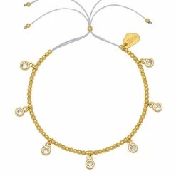 Estella Bartlett Multi CZ Droplets Louise Bracelet