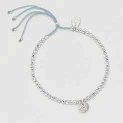 Estella Bartlett Sale Pave CZ Disc Liberty Bracelet