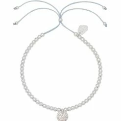 Estella Bartlett Sale Pave CZ Disc Liberty Bracelet