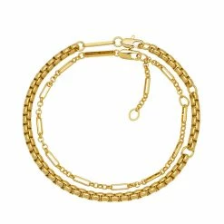 Estella Bartlett Double Layer Rope Chain Bracelet Jewellery