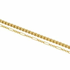 Estella Bartlett Double Layer Rope Chain Bracelet Jewellery