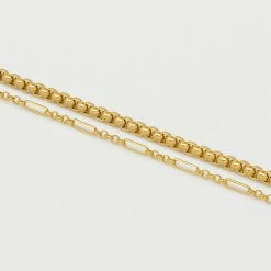 Estella Bartlett Double Layer Rope Chain Bracelet Jewellery