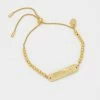Estella Bartlett Hammered ID Bar Beaded Amelia Bracelet