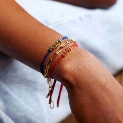 Estella Bartlett Love Slider Bead Friendship Bracelet