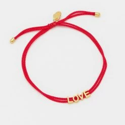 Estella Bartlett Love Slider Bead Friendship Bracelet