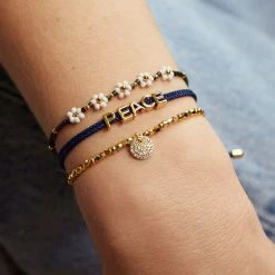 Estella Bartlett Jewellery Beaded Wildflower Daisy Chain Friendship Bracelet