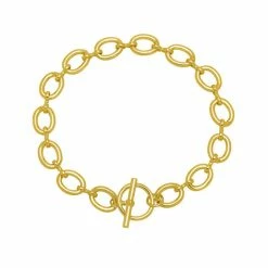 Estella Bartlett Jewellery Oval Link T-Bar Chain Bracelet